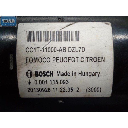 STARTER MOTOR FORD van Transit 2006>2014 used