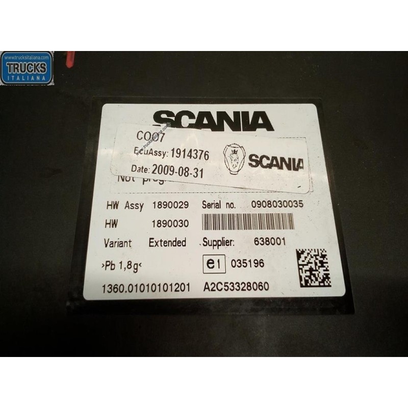 SCANIA VARIOUS CONTROL UNITS B  SCANIA Serie R 2005> used