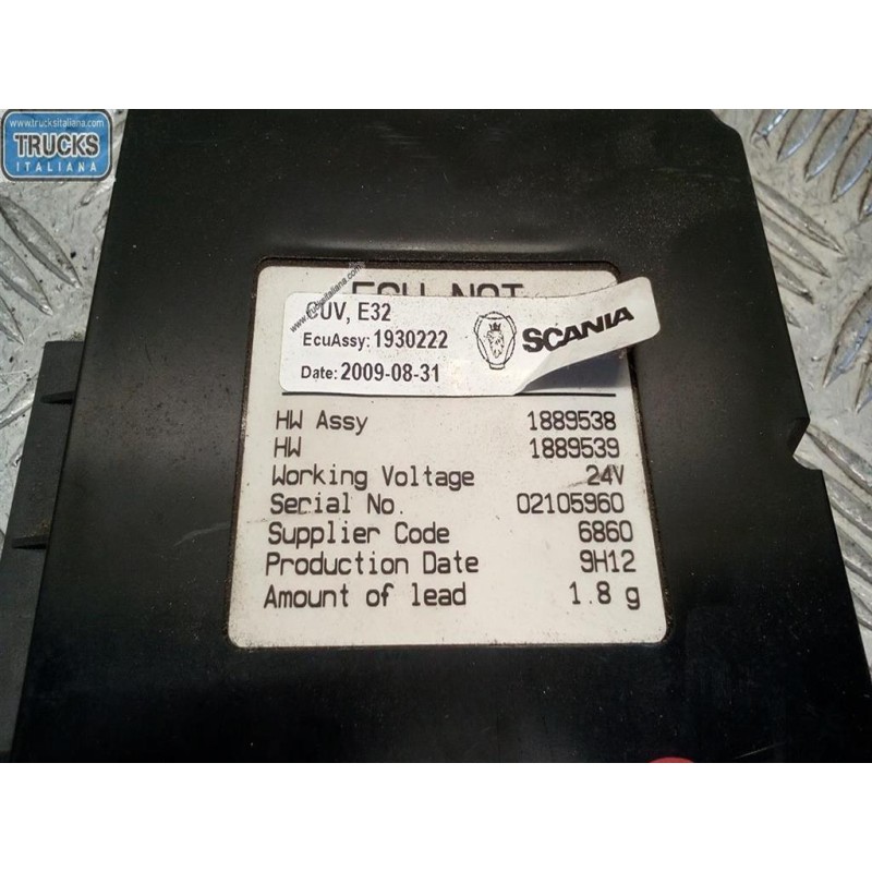 SCANIA VARIOUS CONTROL UNITS A  SCANIA Serie R 2005> used