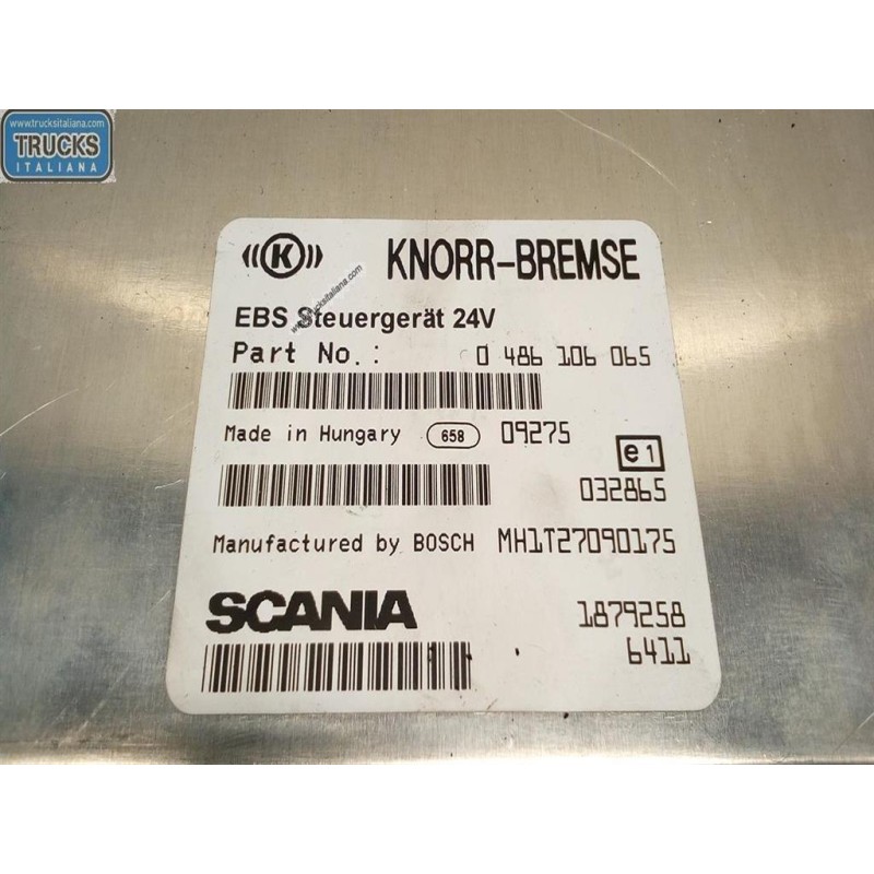 SCANIA CENTRALINA EBS CONTROLLO FRENATA SCANIA Serie R 2005> usato