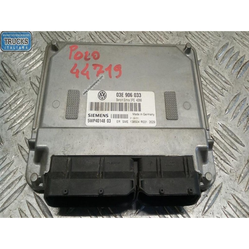 VOLKSWAGEN ENGINE UNIT VOLKSWAGEN Polo 2001>2005 used