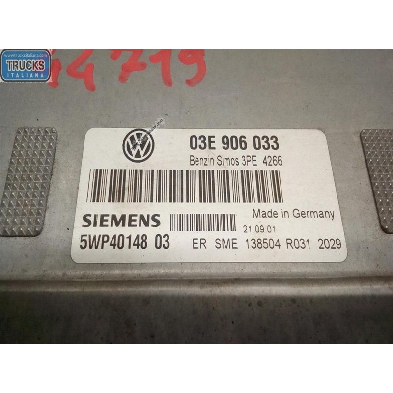 VOLKSWAGEN ENGINE UNIT VOLKSWAGEN Polo 2001>2005 used