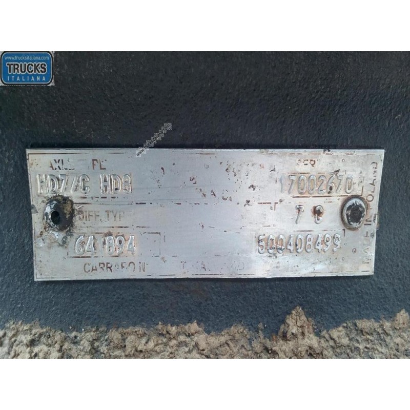 ASTRA truck ASSALE ANTERIORE ASTRA truck HD8 usato