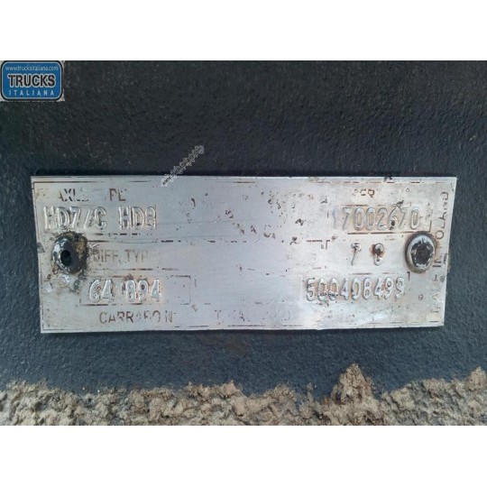 ASSALE ANTERIORE ASTRA truck HD8 usato