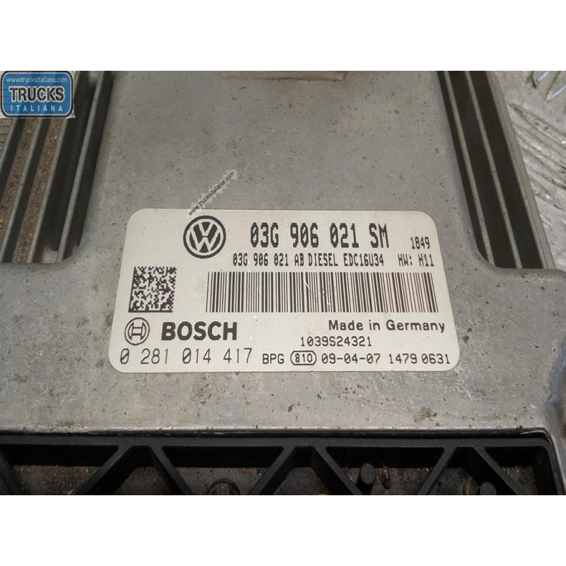 SEAT ENGINE UNIT SEAT Altea XL 2009>2015 used