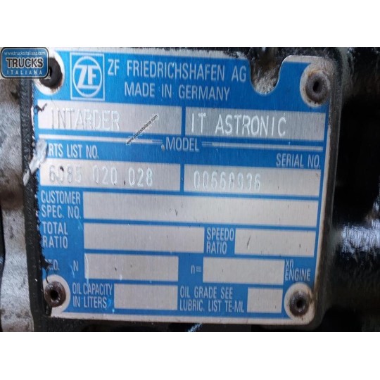 INTARDER MAN TGX  usato