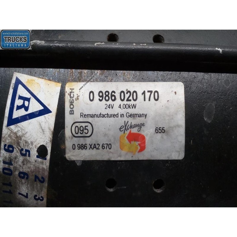 IVECO STARTER MOTOR IVECO EUROCARGO 2005>2008 used
