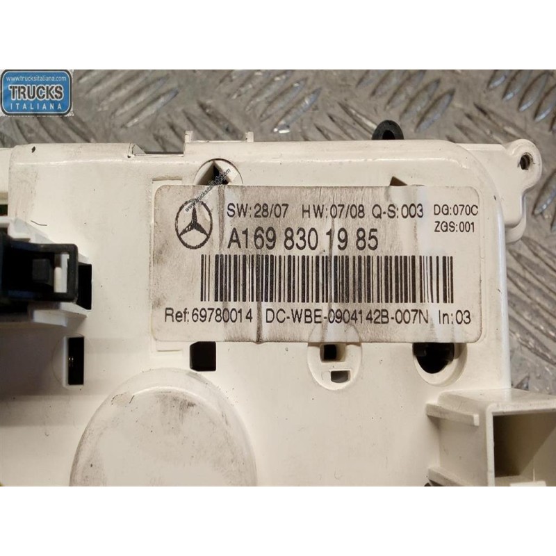 MERCEDES-BENZ AC CONTROL UNIT MERCEDES-BENZ Classe B (W245) 2008>2011 used