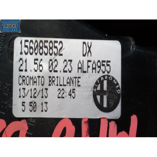 RIGHT REAR LED LIGHT  ALFA ROMEO Mito 2013> used