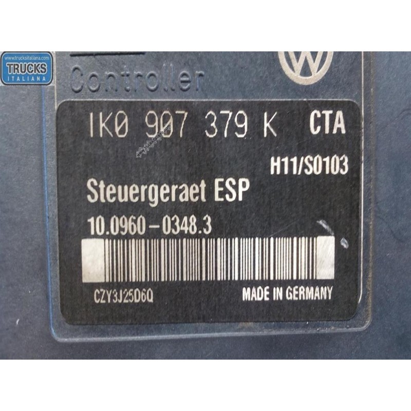 VOLKSWAGEN ABS SYSTEM VOLKSWAGEN Golf 5 2003>2008 used