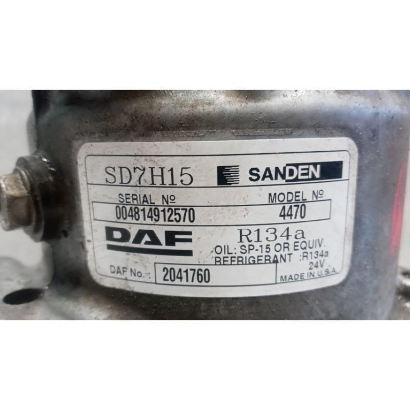 DAF COMPRESSORE ARIA CONDIZIONATA DAF XF105 usato