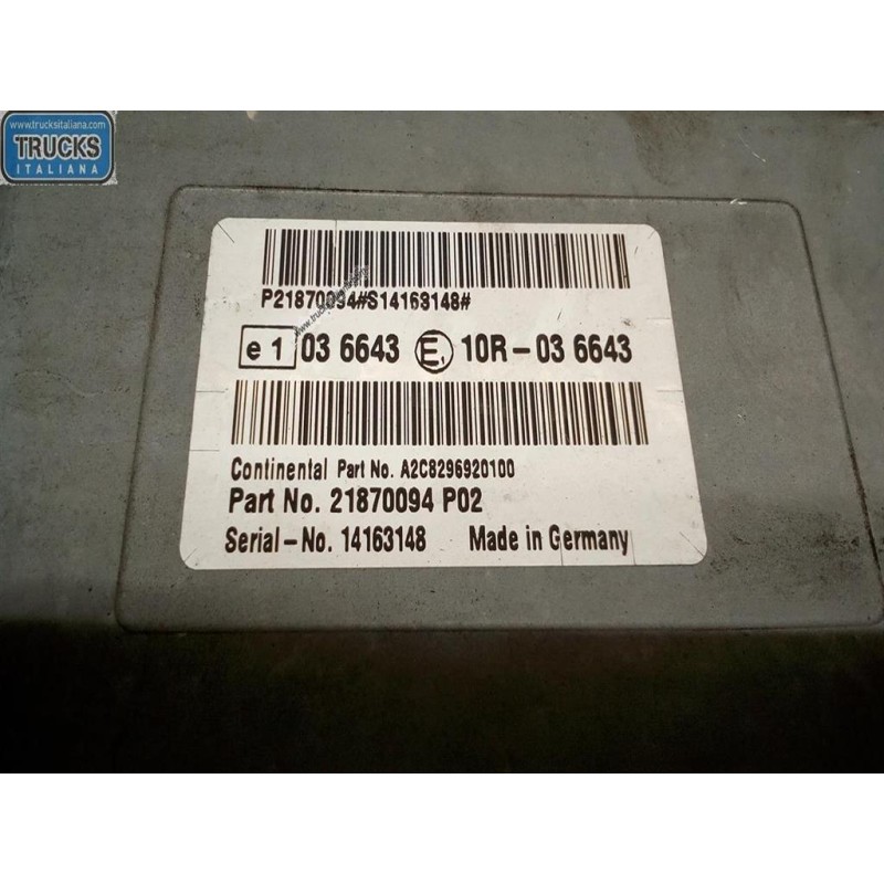 RENAULT truck ADBLUE VARIOUS CONTROL UNITS RENAULT truck T 2014> used