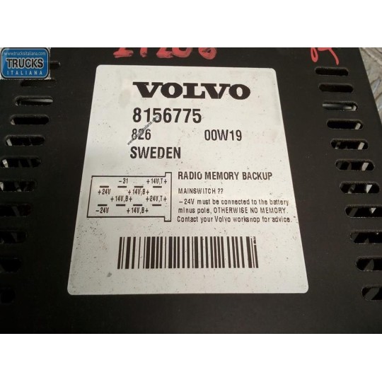 VARIOUS CONTROL UNITS A  VOLVO truck FH16 I 1993>2002 used