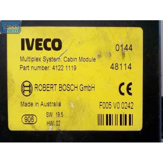 CENTRALINE VARIE IVECO Stralis 2003>2007 usato