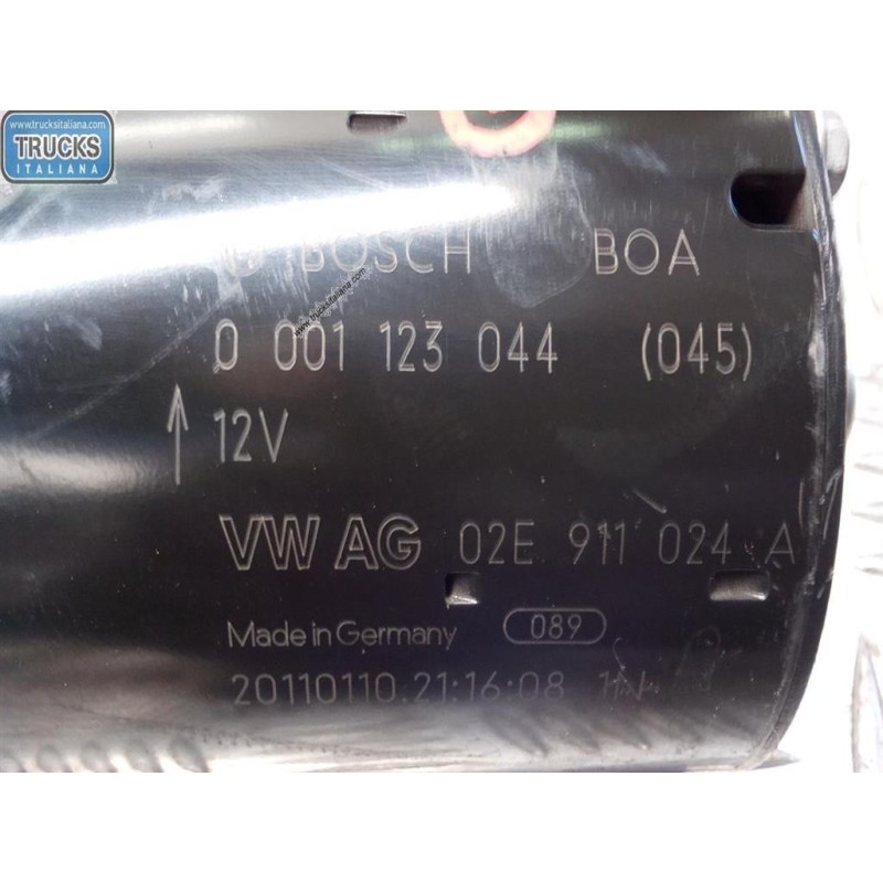 VOLKSWAGEN STARTER MOTOR VOLKSWAGEN Golf 6 2008>2012 used