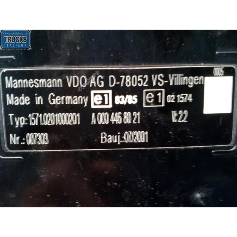 MERCEDES BUS QUADRO STRUMENTI MERCEDES BUS O508 BUS usato