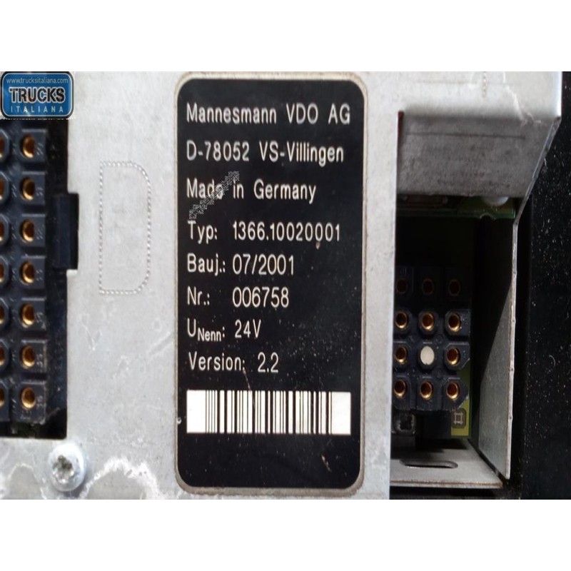 MERCEDES BUS QUADRO STRUMENTI MERCEDES BUS O508 BUS usato