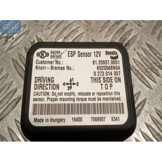 VARIOUS CONTROL UNITS  MAN TGX euro 6 used