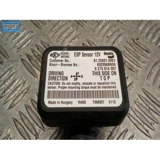 CENTRALINE VARIE MAN TGX euro 6 usato