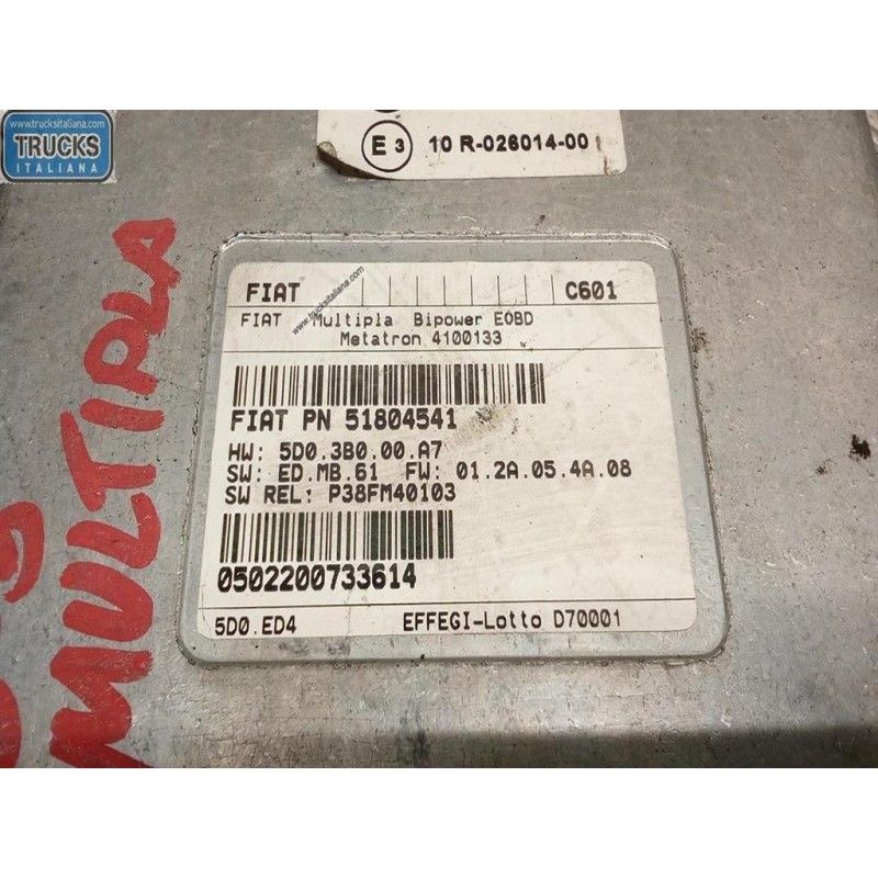 FIAT CENTRALINE VARIE FIAT Multipla 2004>2010 usato