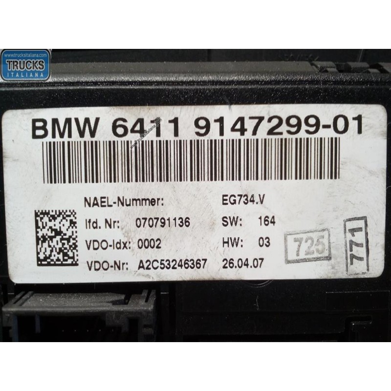 BMW AC CONTROL UNIT BMW Serie 3 (E90/E91) 2005>2008 used