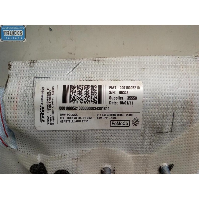 FORD AIR BAG LATERALE DESTRO FORD Ka 2009> usato