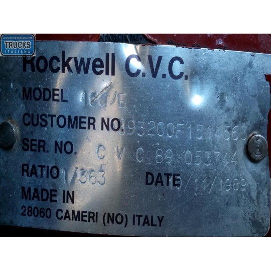 GRUPPO DIFFERENZIALE POSTERIORE IVECO 175-24 usato