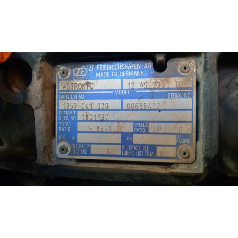 DAF GEARBOXES  DAF XF105 used