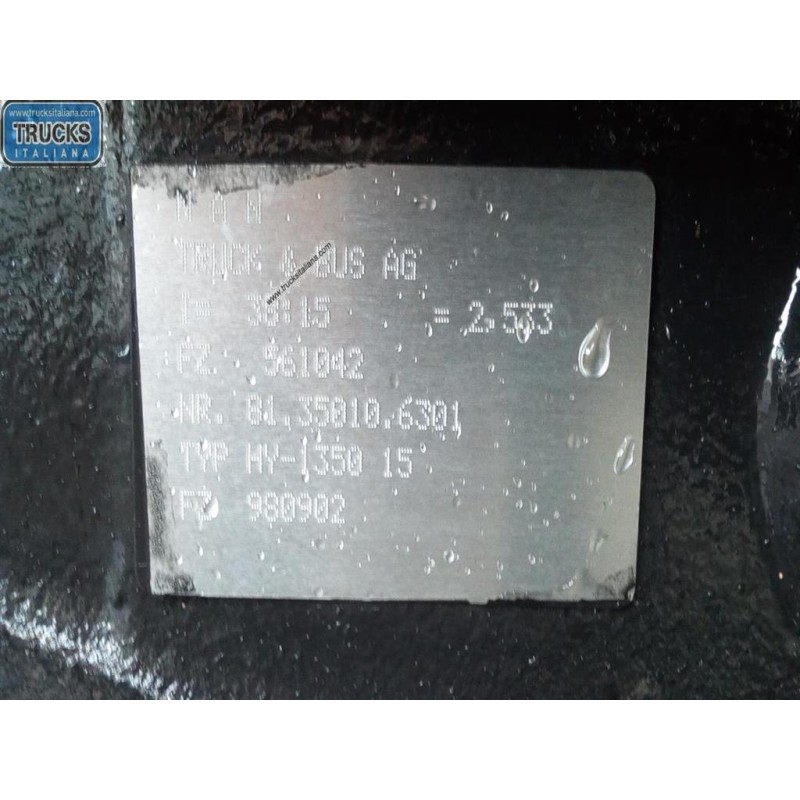 MAN GRUPPO DIFFERENZIALE POSTERIORE MAN TGX euro 6 usato