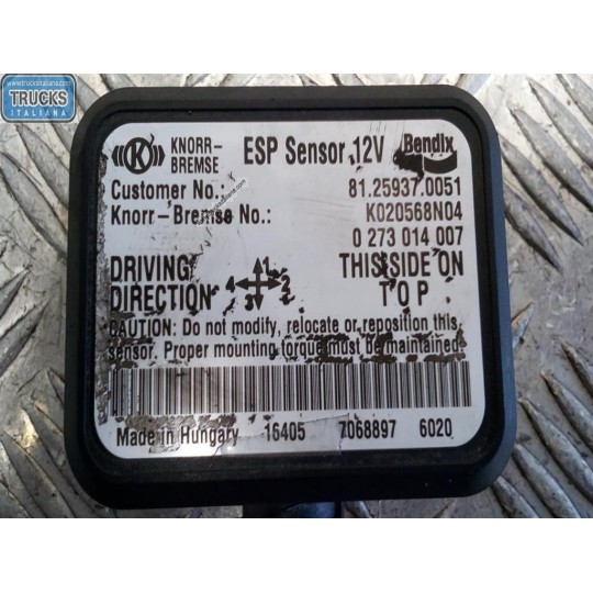 CENTRALINE VARIE MAN TGX euro 6 usato