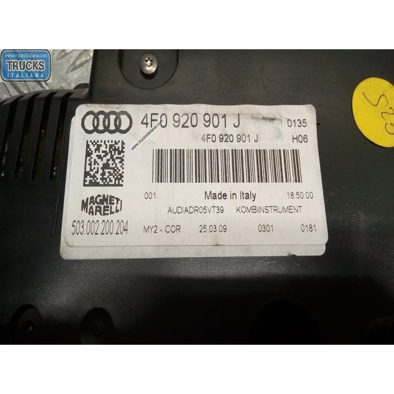 AUDI INSTRUMENT PANEL AUDI A6 2008>2012 (C6) used
