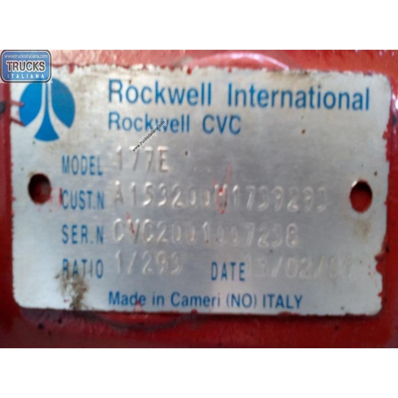 IVECO GRUPPO DIFFERENZIALE POSTERIORE IVECO EUROTECH usato