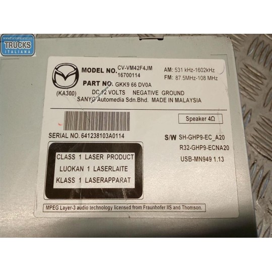 NAVIGATION MAZDA Mazda6 2012> used