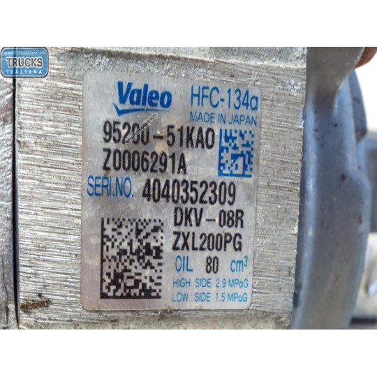 COMPRESSORE ARIA CONDIZIONATA OPEL Agila B 2008>2015 usato
