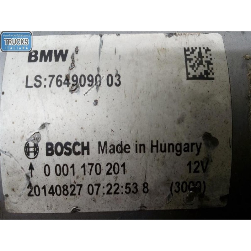 MINI STARTER MOTOR MINI F55/56  2014> used