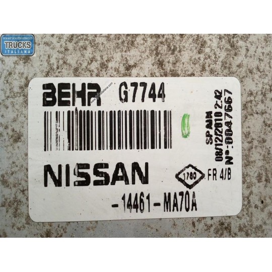 RADIATORE INTERCOOLERS NISSAN truck Cabstar 2006> usato