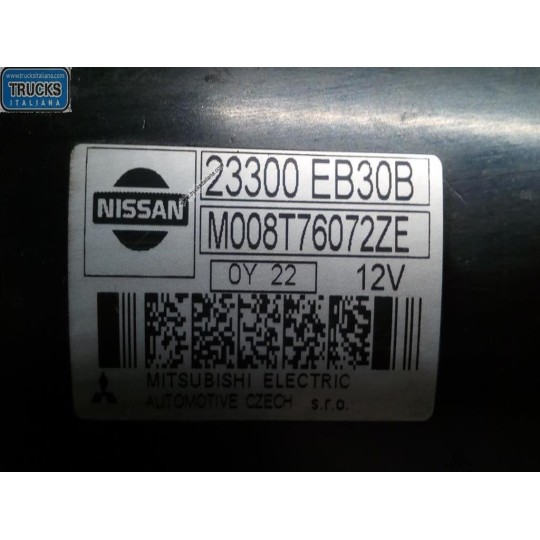 MOTORINO AVVIAMENTO NISSAN truck Cabstar 2006> usato
