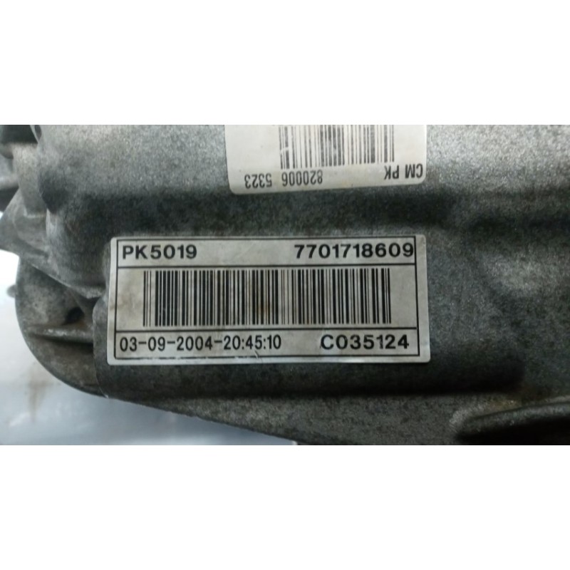 RENAULT van GEARBOXES  RENAULT van Trafic 2001>2007 used