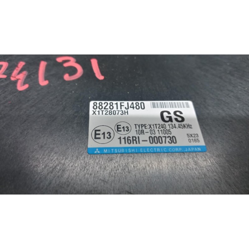 SUBARU ENGINE UNIT SUBARU XV 2016>2018 used