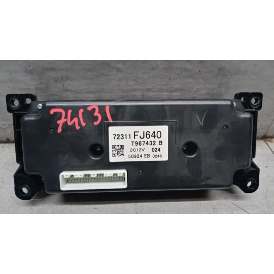 AC CONTROL UNIT SUBARU XV 2016>2018 used