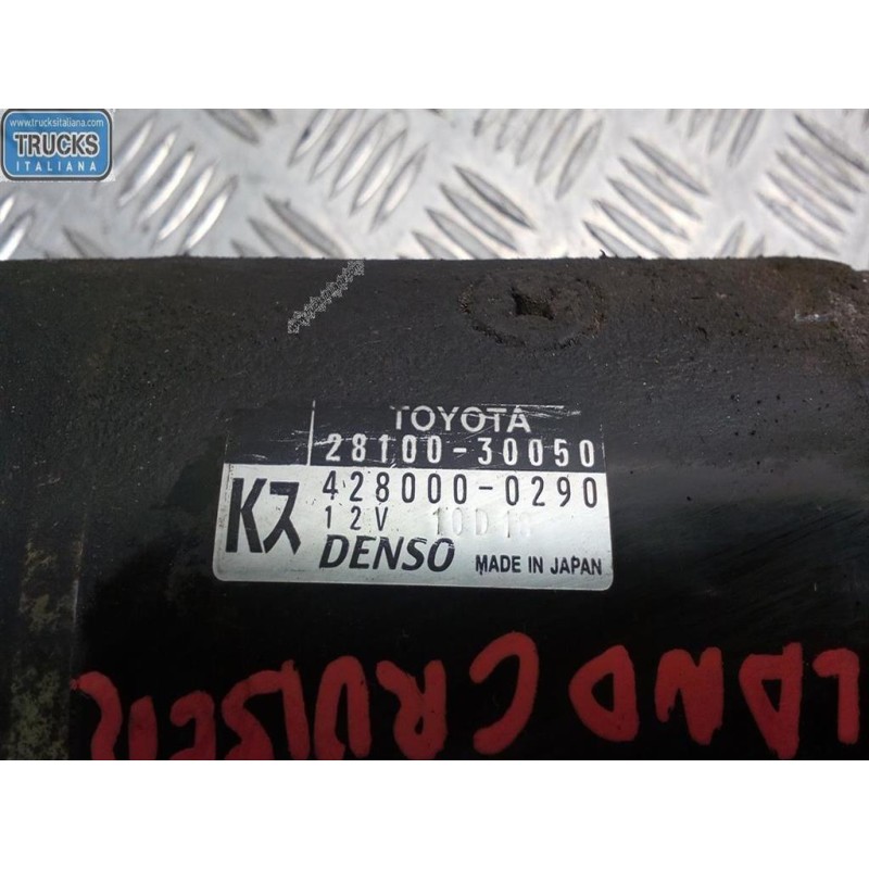 TOYOTA MOTORINO AVVIAMENTO TOYOTA Land Cruiser 120/125 usato