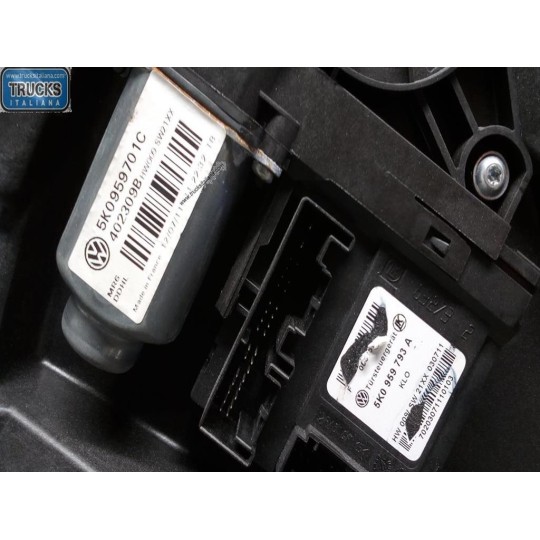 ALZA VETRI ANTERIORI SINISTRO VOLKSWAGEN Golf 6 2008>2012 usato