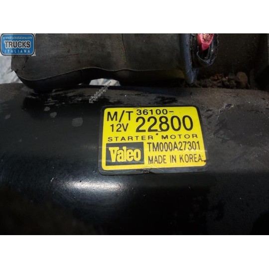 MOTORINO AVVIAMENTO HYUNDAI Matrix 2001> usato