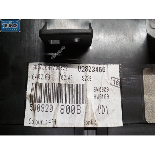 INSTRUMENT PANEL SKODA Fabia 2007>2014 (5J) used