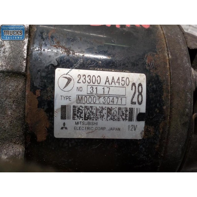 SUBARU MOTORINO AVVIAMENTO SUBARU Forester 2002>2008 usato