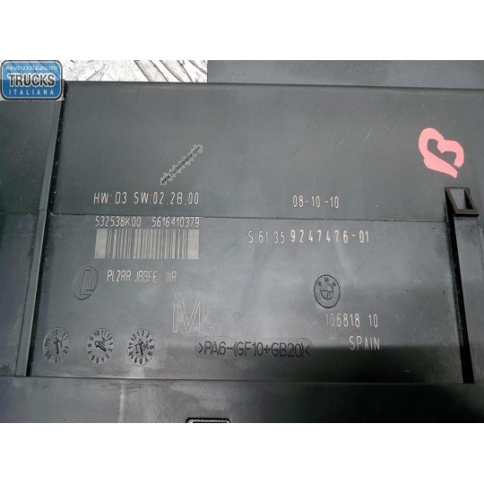 VARIOUS CONTROL UNITS B  BMW Serie X1 (E84) 2009>2012 used