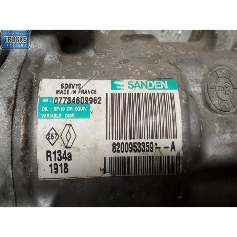 RENAULT AIR CONDITIONER COMPRESSOR RENAULT Clio 2009>2012 used