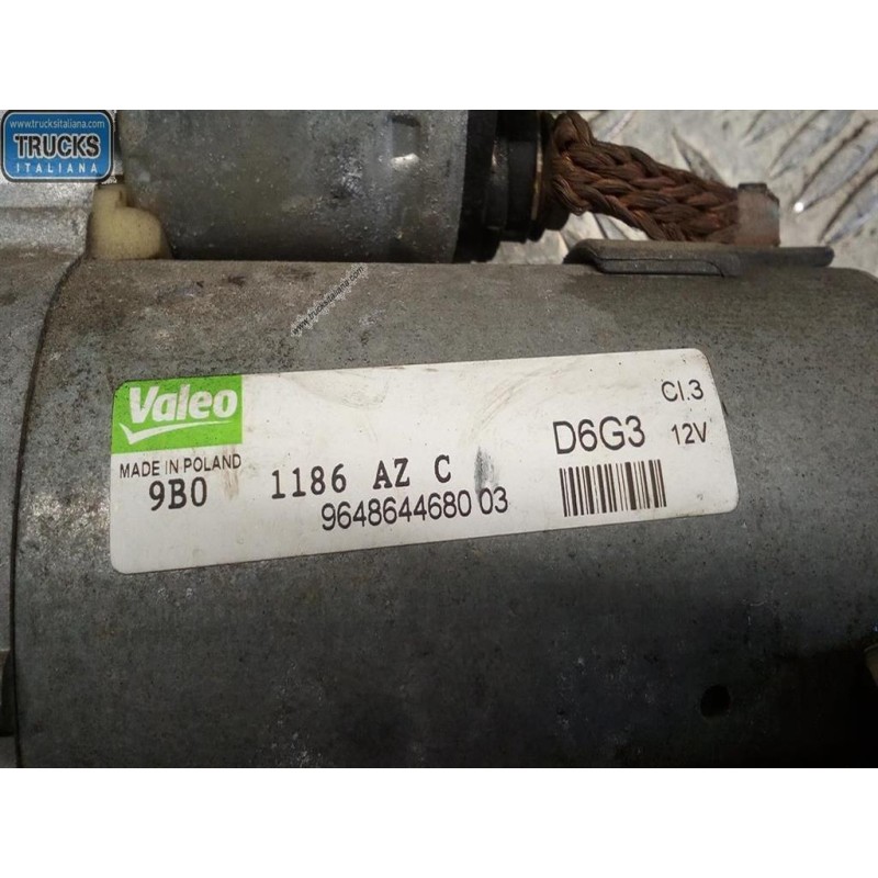 CITROEN STARTER MOTOR CITROEN C3 2009>2013 used