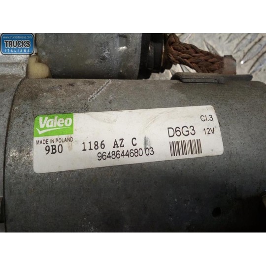 STARTER MOTOR CITROEN C3 2009>2013 used