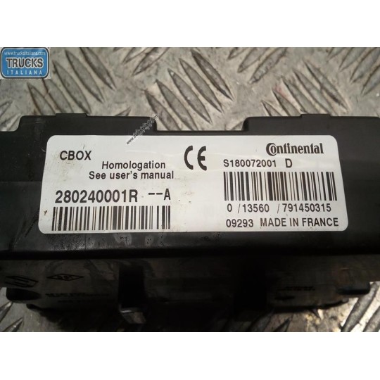 VARIOUS CONTROL UNITS  RENAULT Clio 2009>2012 used